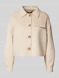 Christian Berg Woman Selection Jack met wol en labeldetail