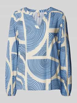 Soyaconcept Slim fit blouse van viscose met tuniekkraag model 'OLIVERA'