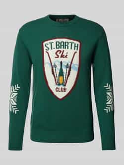 MC2 Saint Barth Gebreide pullover van wolmix model 'SKI WINE'