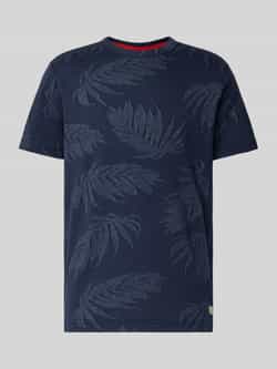 Lerros T-shirt met structuurmotief