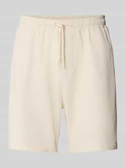 REVIEW Korte broek met elastische band en tunnelkoord