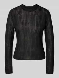 Armani Exchange Gebreide pullover met ronde hals