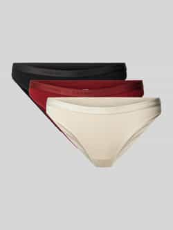 Calvin Klein Underwear Slip met elastische band met logo in een set van 3 stuks