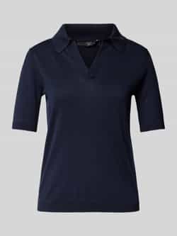 Max Mara Weekend Zijden en katoenen korte mouwen top Blue Dames