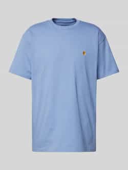 Carhartt Work In Progress T-shirt met labelstitching model 'SCRIPT'