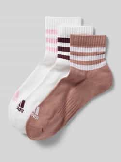 ADIDAS SPORTSWEAR Sokken met labeldetail in een set van 3 paar
