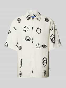 Jack & jones Regular fit vrijetijdsoverhemd met 1 2-mouwen model 'NOTO'