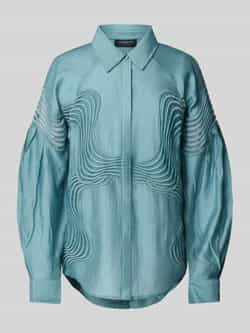 Copenhagen Muse Blouse met blinde knoopsluiting model 'MOLLY'
