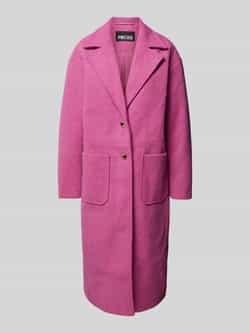Pieces Oversized fit lange jas met reverskraag model 'JILI'