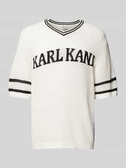 Karl Kani T-shirt in tricotlook
