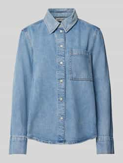 Marc O'Polo Gewone denim overhemd Blue Dames