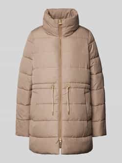 Barbour Gewatteerde lange jas met opstaande kraag model 'MANNING'