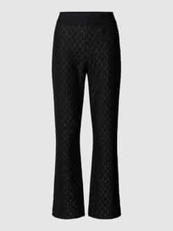 RAFFAELLO ROSSI Verkorte broek met grafisch motief model 'MACY'