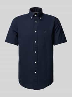 Tommy Hilfiger Regular fit vrijetijdsoverhemd met korte mouwen model 'FLEX'