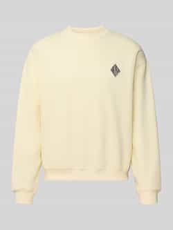 Lacoste Loose fit sweatshirt van katoenmix