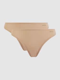 SKINY String van microvezel in een set van 2 stuks