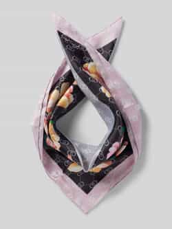 Liu Jo White Sjaal met labeldetails model 'FLOWER CORNER'