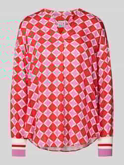Emily Van den Bergh Regular fit blouse met V-hals