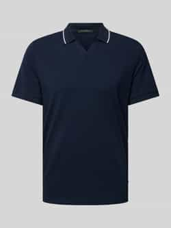 Roy Robson Regular fit poloshirt met contraststrepen