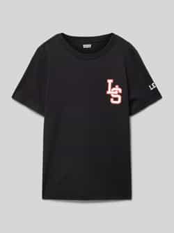 Levi s Kids T-shirt met labelprint
