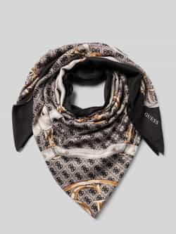 Guess Sjaal met logoprint model 'Noelle'