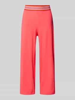 RAFFAELLO ROSSI Regular fit culotte met vaste persplooien model 'SALLY'