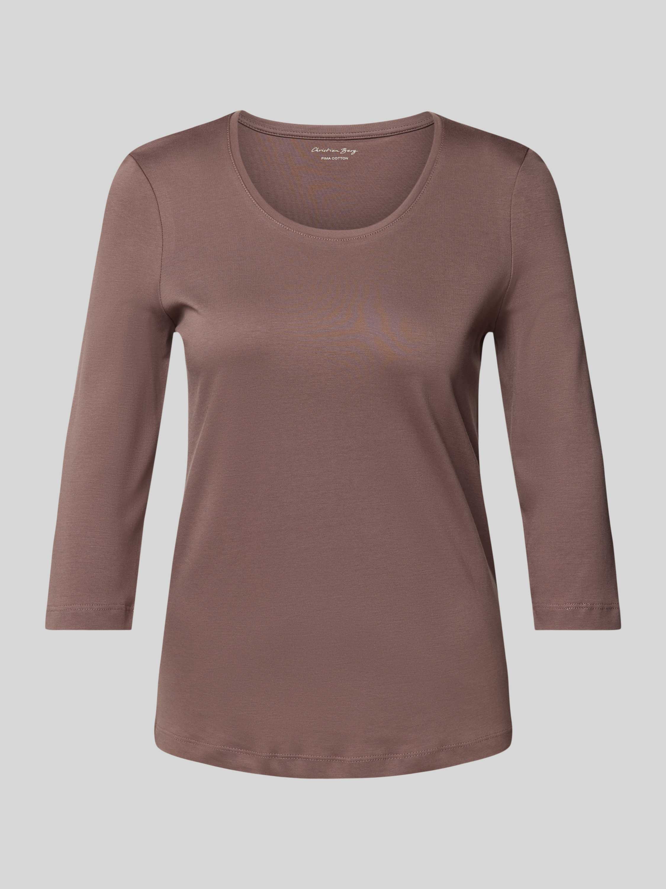 Christian Berg Woman Regular fit shirt met 3 4-mouwen