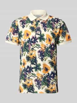 Blend Regular fit poloshirt met ribboorden model 'EDI'