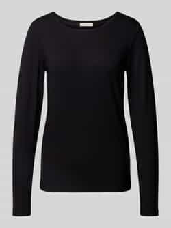 FREE QUENT Shirt met lange mouwen en ronde hals model 'Liana'