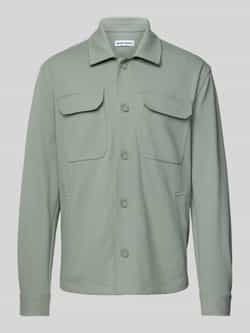 Antony Morato Overhemd Lange Mouw HAMAR STRAIGHT FIT MMSL00746-FA150194