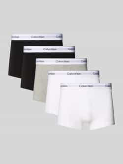 Calvin Klein Underwear Boxershort met labeldetail in een set van 5 stuks