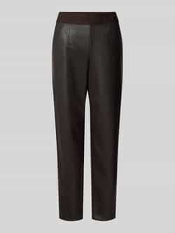 Joop! Regular fit broek in leerlook model 'PATRICIA'