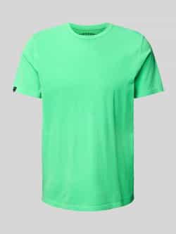 Superdry T-shirt met labeldetail