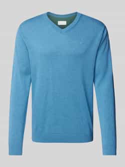 Tom Tailor Regular fit gebreide pullover van zuiver katoen