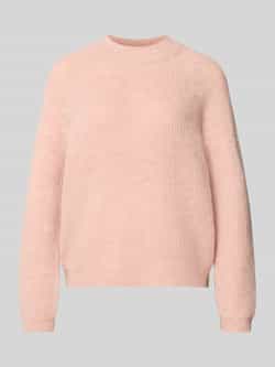 Only Comfort fit gebreide pullover met ronde hals en kraag model 'JESS'