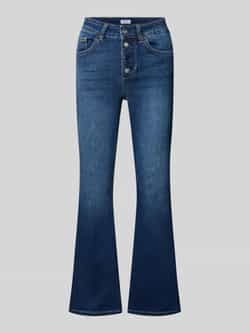 Liu Jo White Bootcut jeans in 5-pocketmodel model 'PRINCESS'