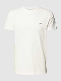 Gant T-shirt met labelstitching