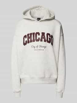 Gina Tricot Oversized hoodie met statementprint