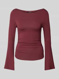 Gina Tricot Shirt met lange mouwen en rimpelingen
