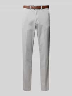 Jack & jones Regular fit chino met riem model 'OLLIE'