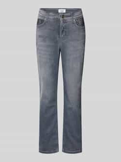 CAMBIO Bootcut jeans met siersteentjes model 'PIPER'