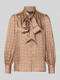 Lauren Ralph Lauren Regular fit blouse met sierstrik model 'Klaryce'