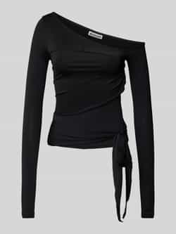 Weekday Shirt met lange mouwen en strikdetail