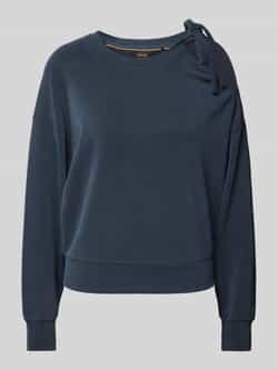 Boss Orange Sweatshirt met strikdetail model 'Eslita'