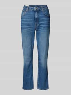 Gant Straight fit jeans met knoopsluiting