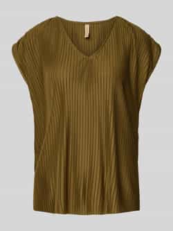 Soyaconcept Regular fit blouseshirt met V-hals model 'KIRIT'