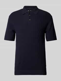 Jack & Jones Premium Regular fit poloshirt met structuurmotief model 'COOPER'