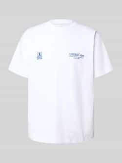 ANOTHER COTTON LAB Oversized T-shirt met labelprint model 'Another Day'