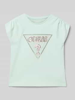 Guess T-shirt met pailletten model 'BATWING'