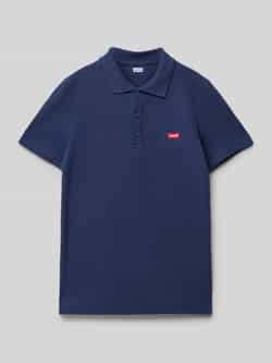 Levi s Kids Poloshirt met labelstitching model 'BATWING'